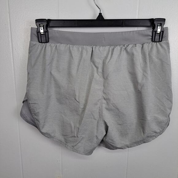 Under Armour HeatGear Shorts Women’s M Gray Lightweight Running Loose Fit - Picture 5 of 11